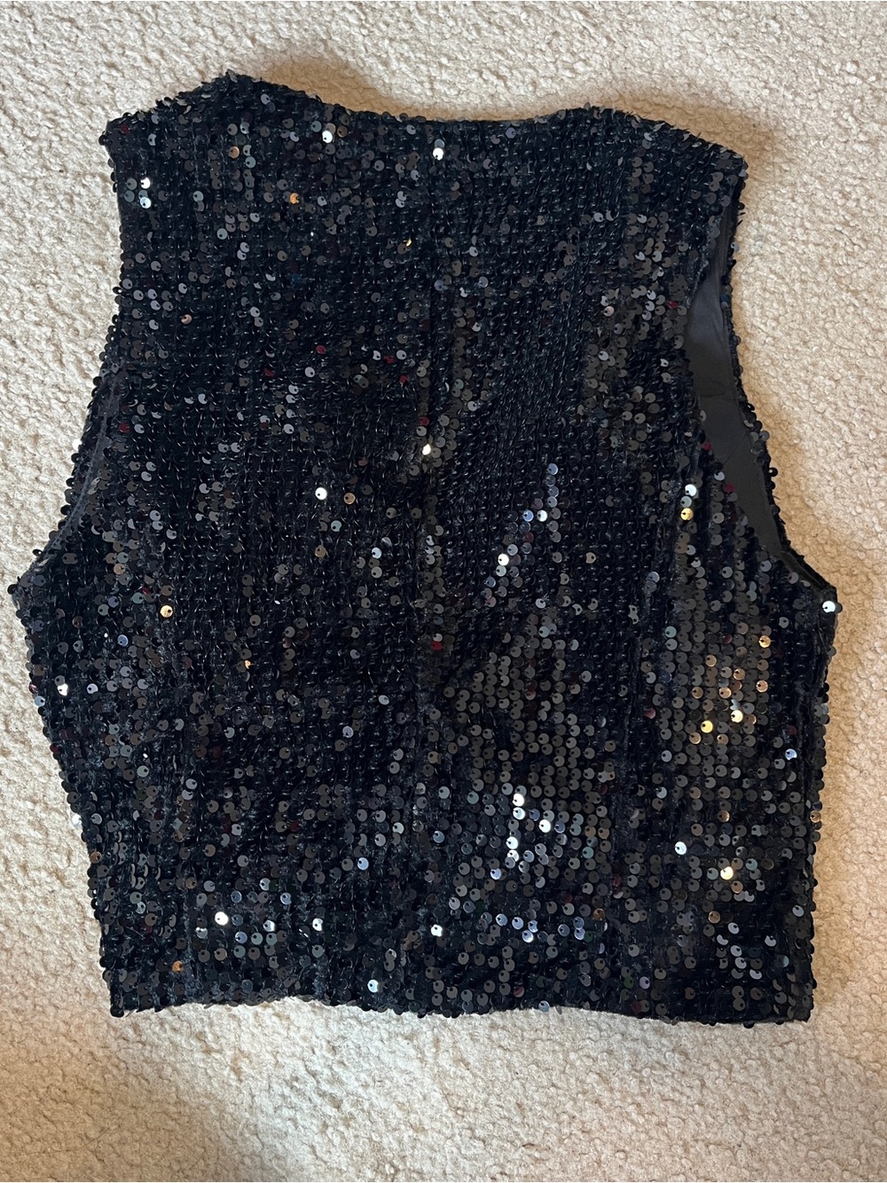 Sequin Vest - Zara - Picture 2 of 4